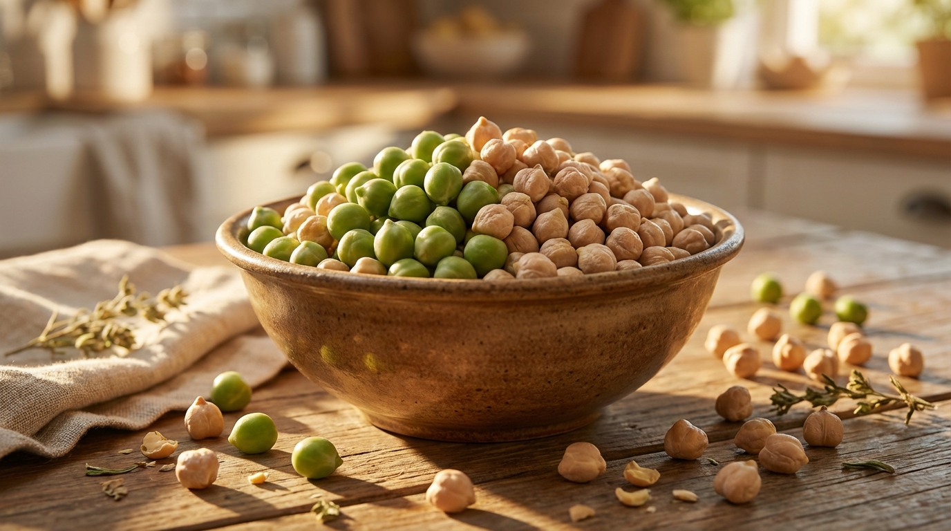 병아리콩 효능 부작용 완벽 가이드: 영양성분과 먹는법