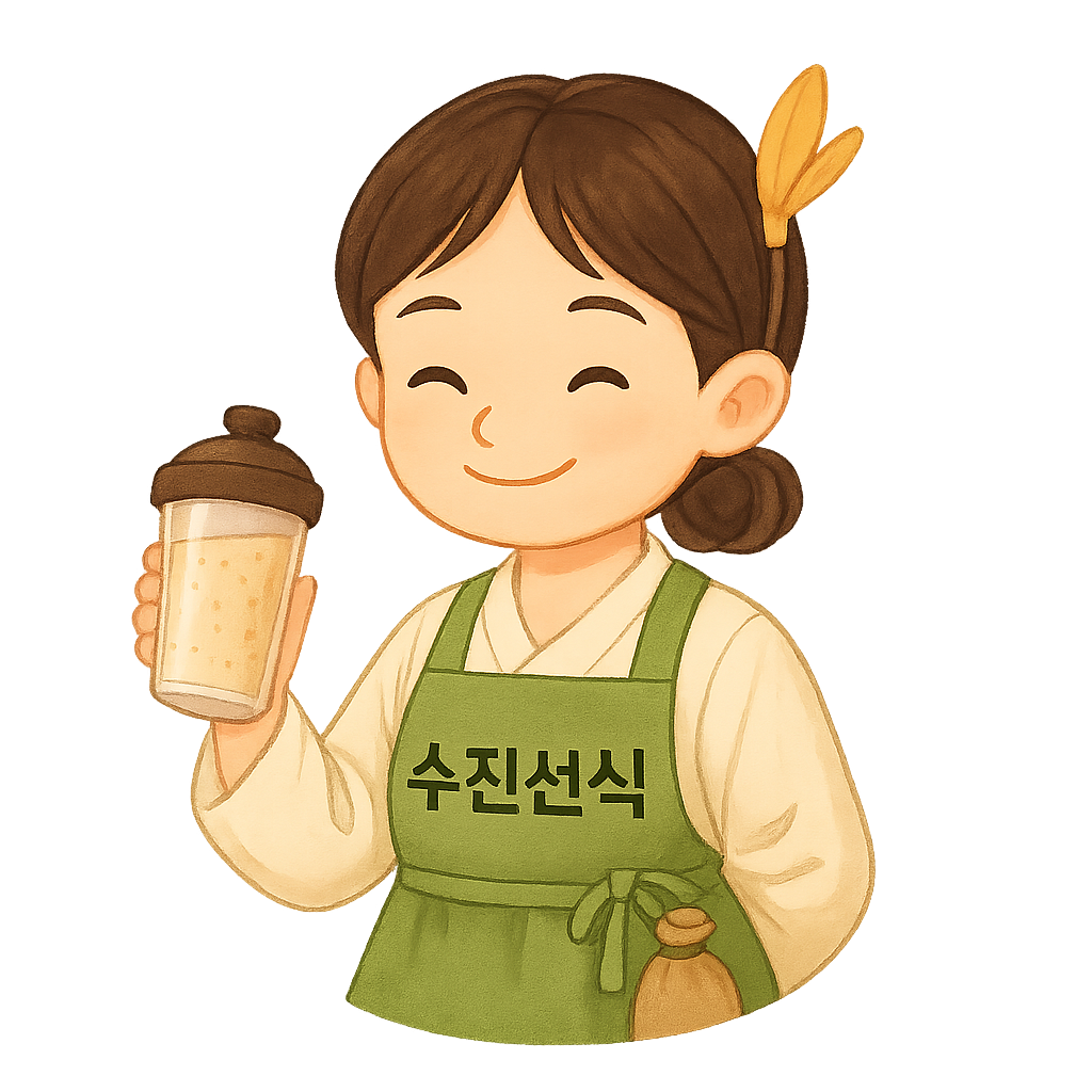 수진선식 로고